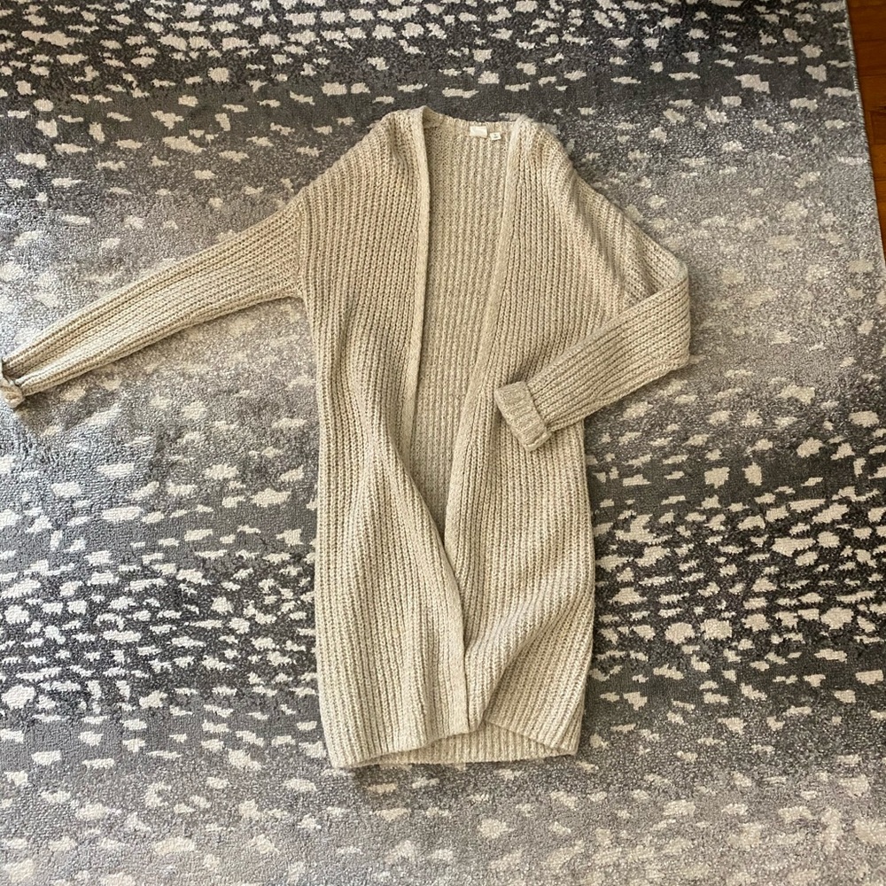 GAP knit long cardigan